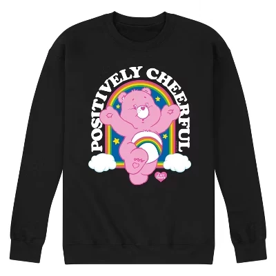 Мужской свитшот Care Bears «Радость», черный