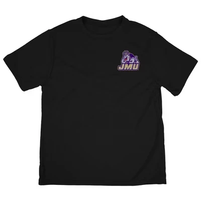 Футболка для мальчиков NCAA James Madison, черная