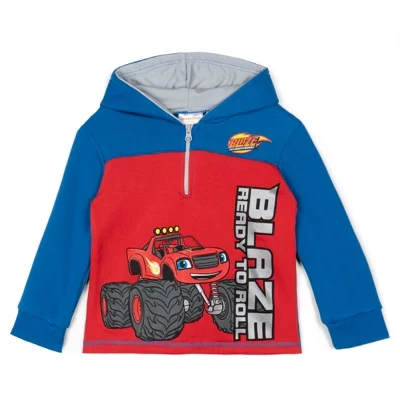Мальчиковая флисовая толстовка Nickelodeon Blaze, красная