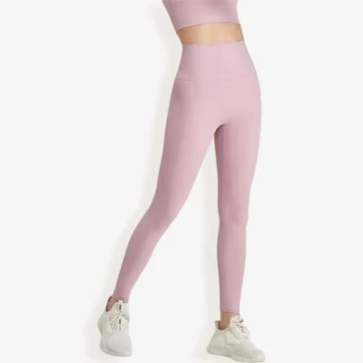 Женские бесшовные леггинсы Anna-Kaci Active, розовые