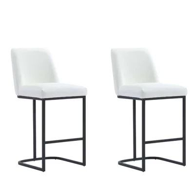 Барные стулья Manhattan Comfort Serena, 2 шт., белые