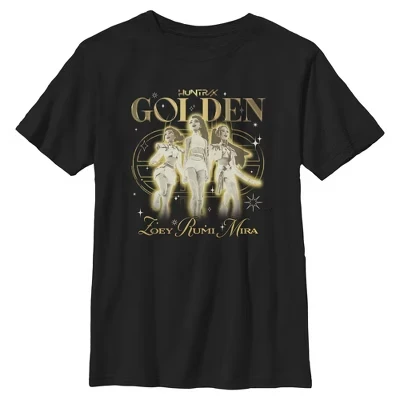 Футболка для мальчиков Huntrix The Golden Girls черная