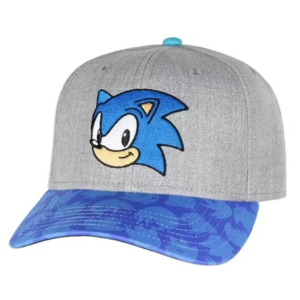 Мужская бейсболка Sonic the Hedgehog с вышивкой