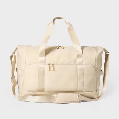 Сумка Weekender из искусственного неопрена - ™ кремовая