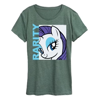 Женская футболка с коротким рукавом Character Block Rarity и графическим рисунком heather juniper