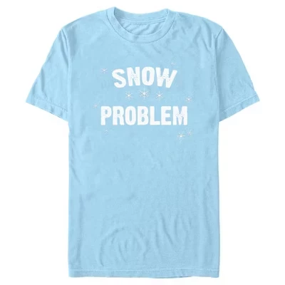 Мужская футболка Lost Gods Snow Problem светло-голубого цвета