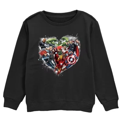 Толстовка для мальчиков Marvel «Мстители», черная