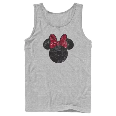 Мужская майка Mickey Mouse & Friends Minnie Mouse, серый меланж