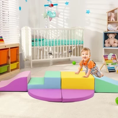Игровой набор DobleePy для малышей из мягкой замши, цвет A