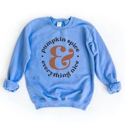 Женская толстовка с рисунком Pumpkin Spice Everything Nice