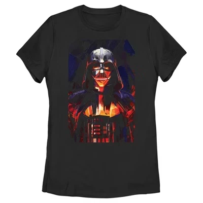Женская футболка STAR WARS, Дарт Вейдер, черная