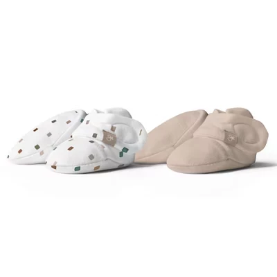 Пинетки для младенцев Goumikids Stay On, песочные, 2 пары