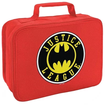 Мягкий Ланч-бокс с логотипом Batman Athletic, красный