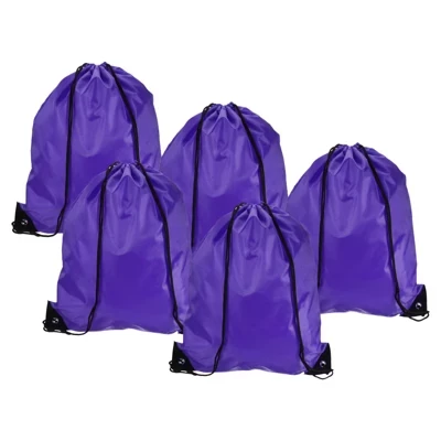 Мешки для хранения Unique Bargains, 5 шт., фиолетовые