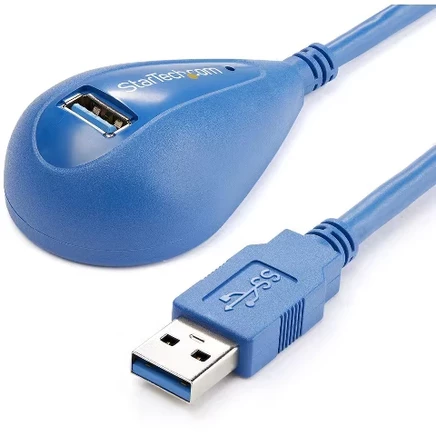 Удлинительный кабель StarTech 5ft для настольных компьютеров SuperSpeed USB 3.0 - от A до M/F