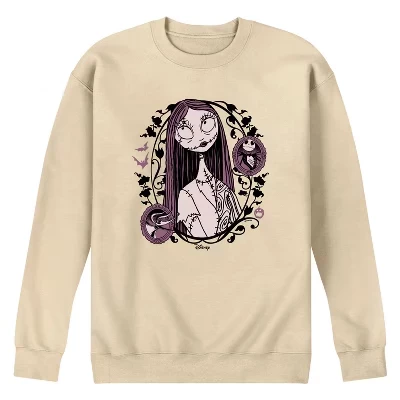 Мужская флисовая толстовка Sally Art Nouveau с графическим рисунком кремового цвета.