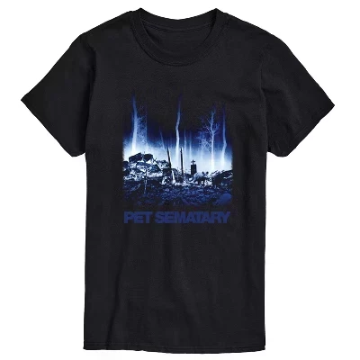 Мужская футболка Pet Sematary Movie Poster, черная