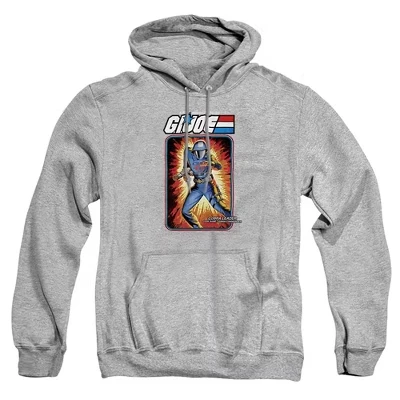 Толстовка с капюшоном Cobra Commander Card для взрослых athletic heather