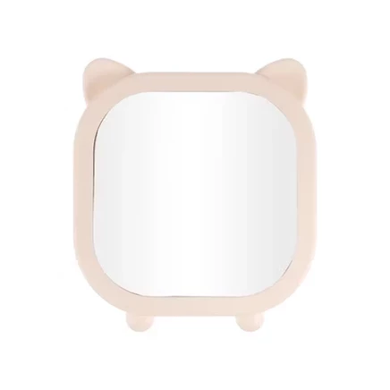 Настольное зеркало Unique Bargains для макияжа, розовое