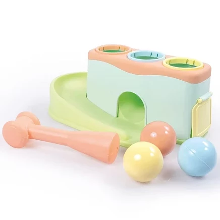 Игрушка Dolu «Шарики и молоток», от 18 месяцев