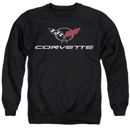 Унисекс свитшот Chevrolet Corvette, черный