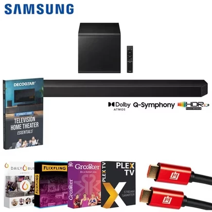 5.1.2 звуковая панель Dolby Atmos серии ch. Q (2026) с аксессуарами для потоковой передачи