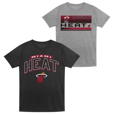 Комплект серой футболки для малышей Miami Heat Toddler 2pk