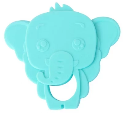 Прорезыватель для зубов KidKusion Elephant, бирюзовый