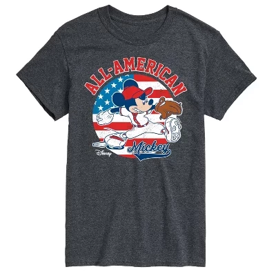 Мужская футболка Americana с коротким рукавом и графическим рисунком heather charcoal