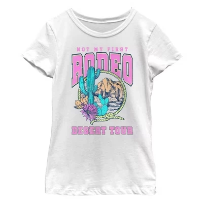 Футболка Girl's Lost Gods First Rodeo Tour белая