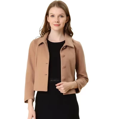 Женское пальто INSPIRE CHIC, коричневое