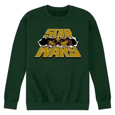 Мужская флисовая толстовка с логотипом Chewbacca Rip Graphic, зеленая