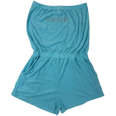 Женский ромпер Bebe из махры, синий