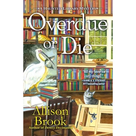 Книга Overdue or Die — Haunted Library