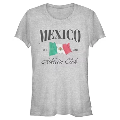 Женская футбольная футболка Juniors Lost Gods Mexico athletic heather: атлетический клуб