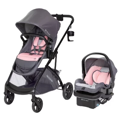 Тревел‑система Baby Trend Passport Switch с автокреслом EZ‑Lift, розовая