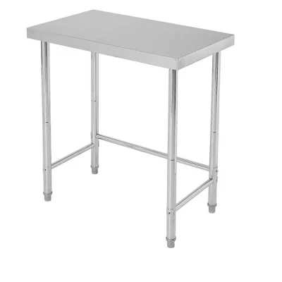 Стол Garvee из нержавеющей стали 24–36″ открытый, без колес
