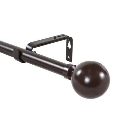 Комплект карнизов для штор Classico Steel Ball Window Drapery из бронзы