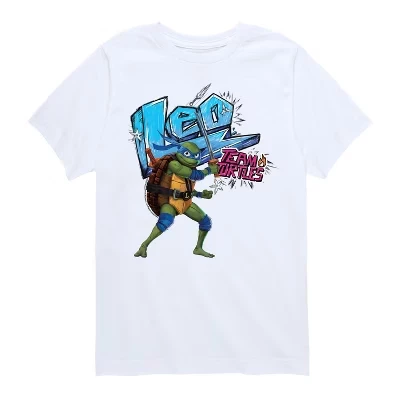 Футболка для мальчиков TMNT Лео, белая