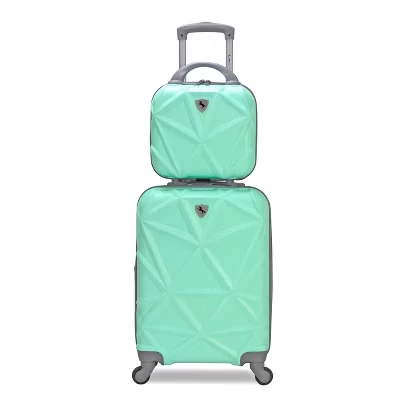 Набор для ручной клади Weekender Bag Spinner из 2 предметов Gem мятный