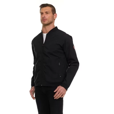 Мужской бомбер Canada Weather Gear из микрофибры, черный