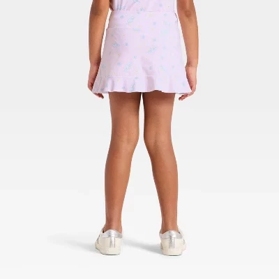 Шорты Active Skort с цветочным принтом Cinnamoroll для девочек - светло-розовый