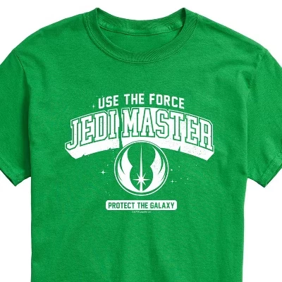 Men's -  - Jedi Master Short Sleeve Graphic T-Shirt green
