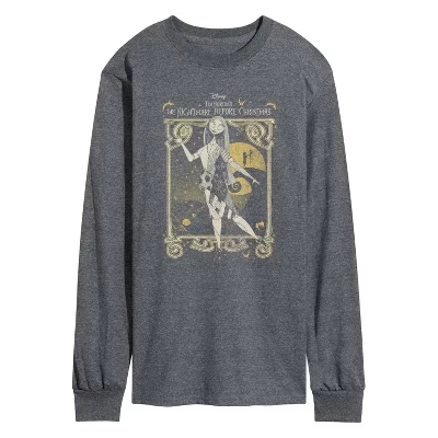 Мужская футболка Sally с длинным рукавом и графическим рисунком heather charcoal
