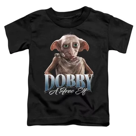 Футболка для малышей Harry Potter Dobby the Elf, черная