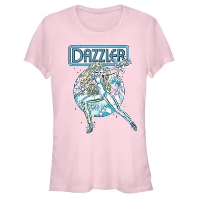 Футболка для девушек Marvel Dazzler, розовая