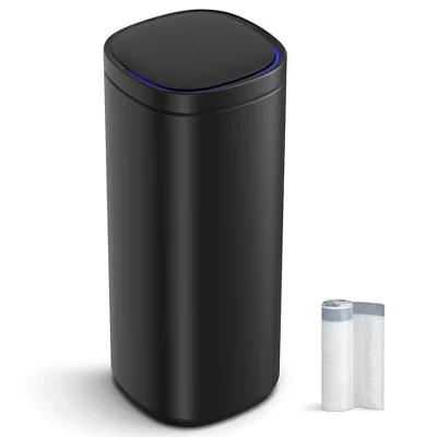 Ведро с датчиком SONGMICS 50 л, черное