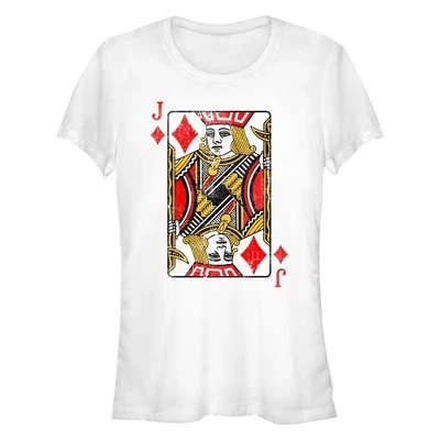Потерявшаяся футболка Junior's Lost Gods Queen of Diamonds от j- diamonds