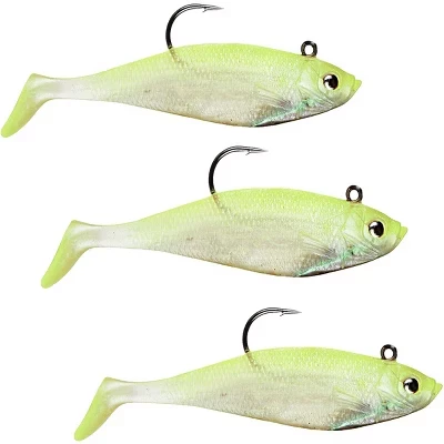 Приманка Storm Wildeye Swim Shad 6″, набор 3 шт., серебристая