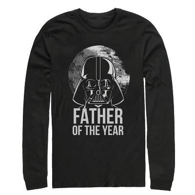 Мужской лонгслив STAR WARS «Father of the Year», черный